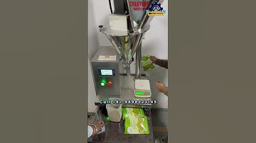 Auger Filling Machine 2025 Updated Model | Automatic Powder Filling Machine #packingmachine #powder