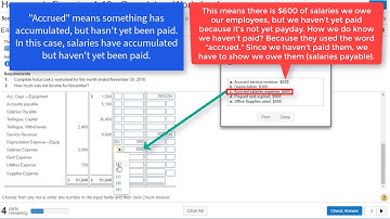 Exercise 4-18 Complete a Worksheet