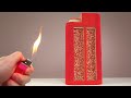 Amazing 90,000 Matches Lighter Fire Domino Effect