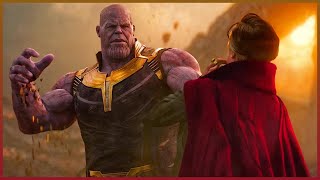 Thanos Vs Doctor Strange - Pelea En An Avengers Infinity War 2018 Clip Imax 4K Ultra Hd