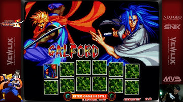 Samurai Showdown II GroovyMAME LCD Vewlix Arcade