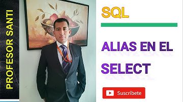SQL - USO DE ALIAS