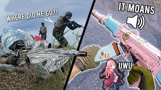 BEST Airsoft Moments of 2023 😲 (Trash Ghillie Suit, Moaning Anime AK-47)