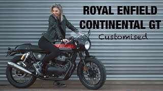How to customise ROYAL ENFIELD CONTINENTAL GT? / Walk  Around/ Sound