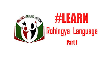 Learn Rohingya Language Alphabet Part 1