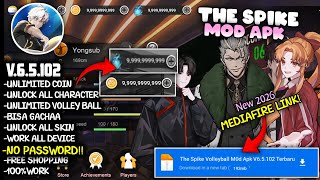 NEW!! The Spike Cross Volleyball Mod Apk V6.5.102 Terbaru 2026 - Unlock All Character & No Password
