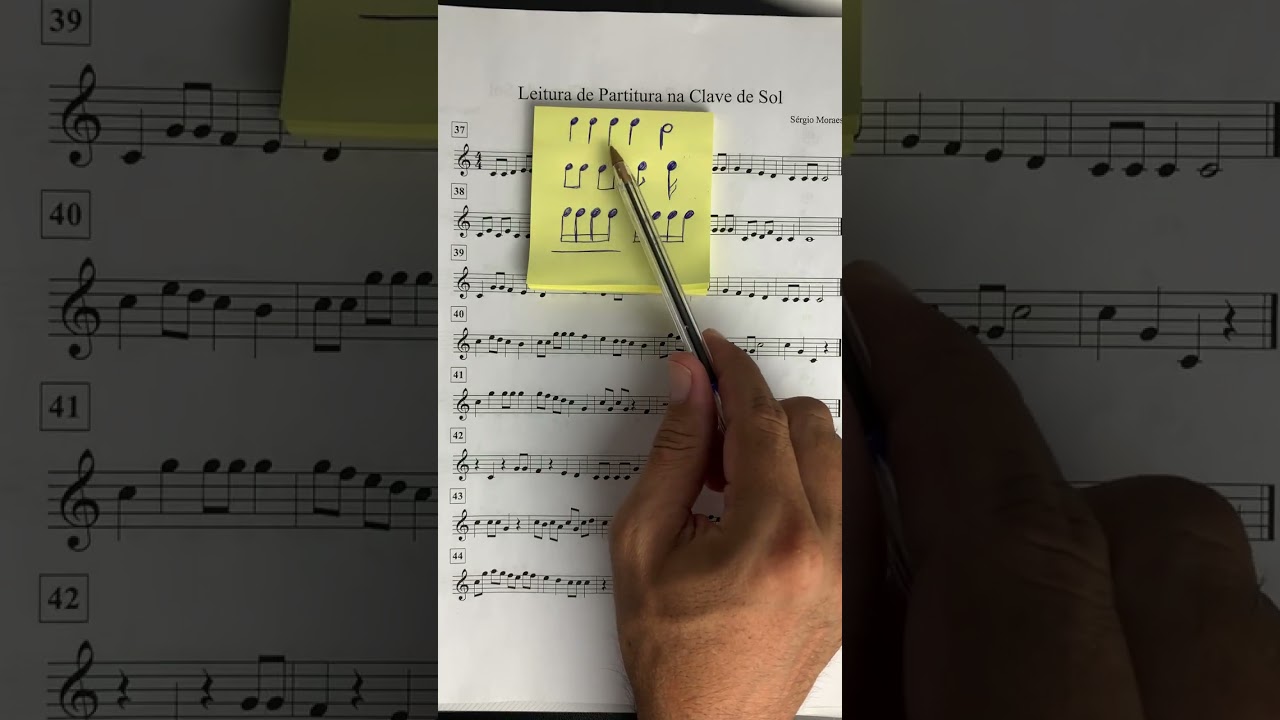 (13/09/2024) | AULA AO VIVO DE LEITURA DE PARTITURA COM SÉRGIO MORAES