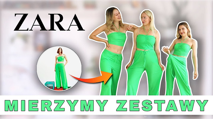 PRZYMIERZAMY ZESTAWY Z ZARY NA 3 SYLWETKACH