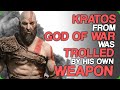 Kratos From God Of War Was Trolled By His Own Weapons (Playing Games on Hard Mode)