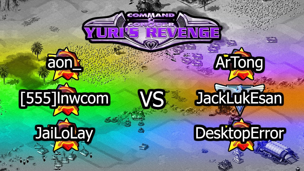 [Casting] C&C Yuri's Revenge Team71 3v3 Game YouTube