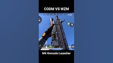 M4 Grenade Launcher Underbarrel - COD Mobile vs Warzone Mobile