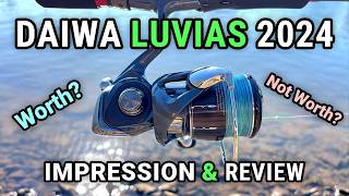 DAIWA LUVIAS 2024 - The Power of New ZAION Monocoque Body Spinning Reel