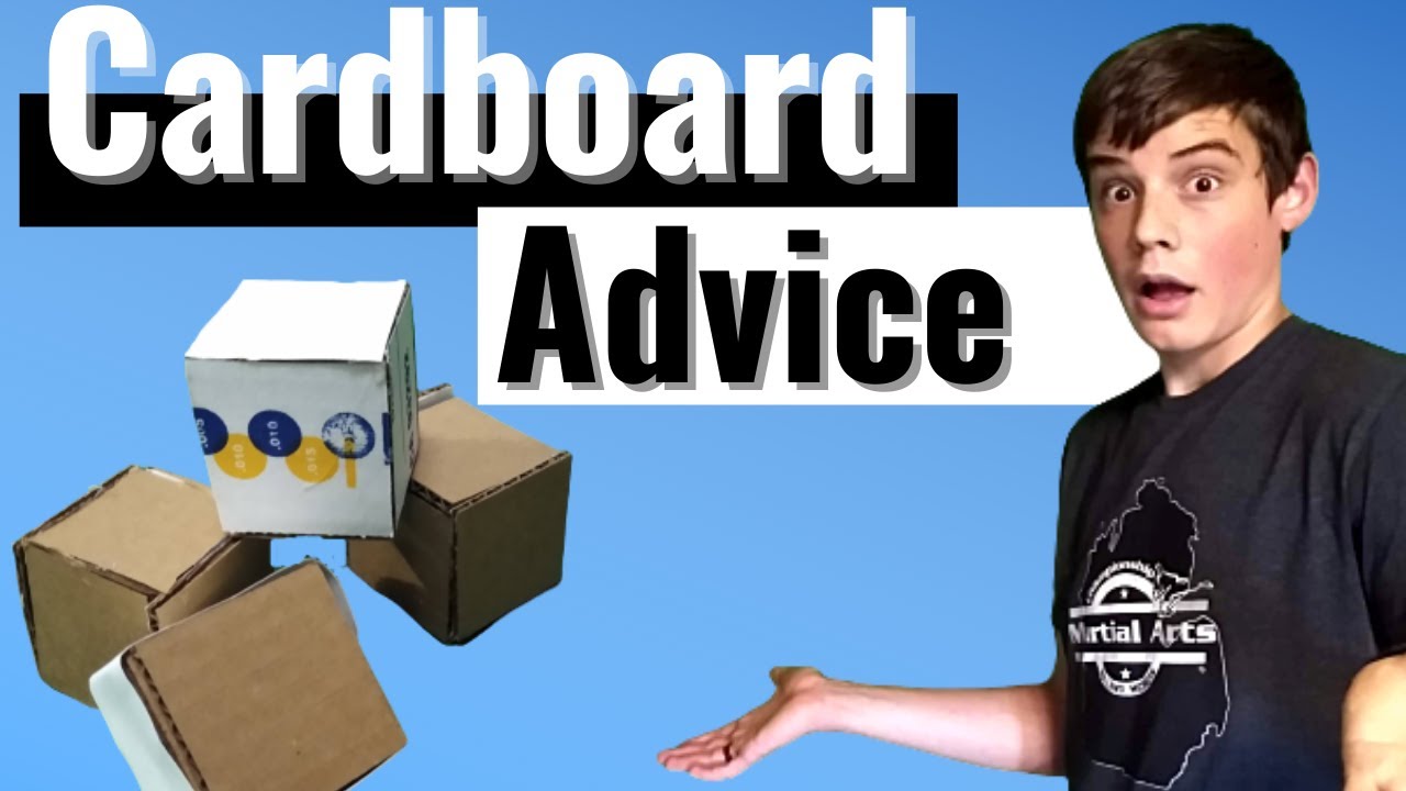 Основные правила, которые следует знать перед работой с картоном