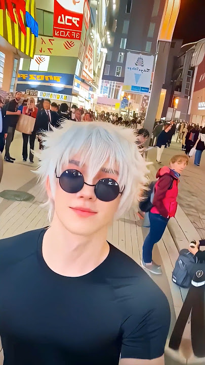 Gojo cosplay😍 #jjk #jujutsukaisen #gojosatoru #cosplayanime #edit #anime #animeedit #fyp