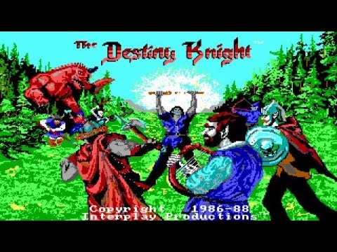 Bard's Tale 2 - The Destiny Knight gameplay (PC Game, 1986)