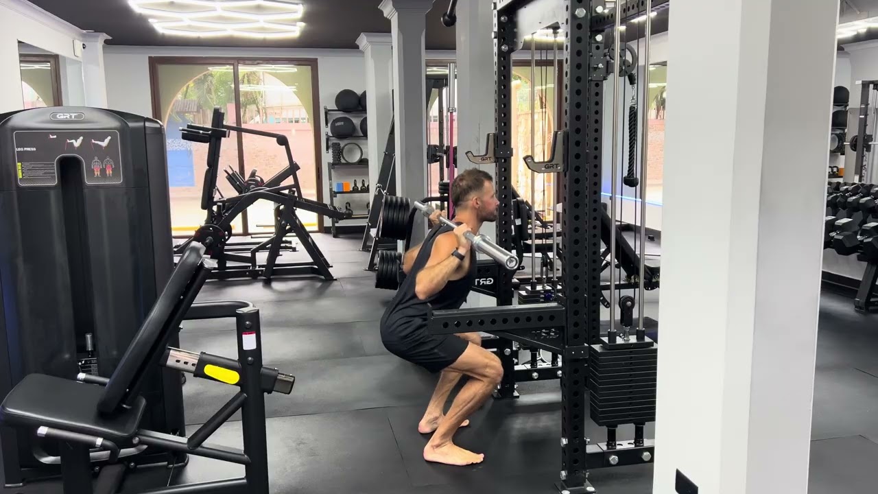 Barbell Back Squat (With Pause) — Quick Technique Demo