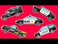 Kids play time  police vehicles  emergency vehicles  cartoon car for children  educational