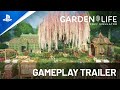 Garden life a cozy simulator  gameplay trailer  ps5  ps4 games