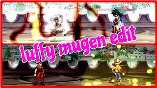 Luffy All Forms Edit Mugen Jus