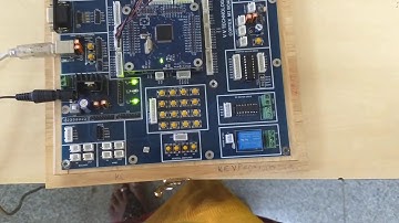 led buz relay on n off using lpc1768