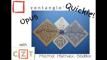 Opus | Zentangle® Quickie