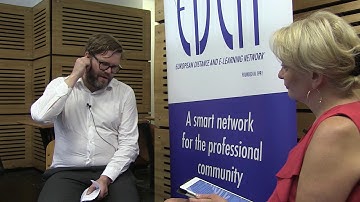 The Future of Technology Enhanced Learning - Tom Wambeke interviewed by Lisa Marie Blaschke #eden18