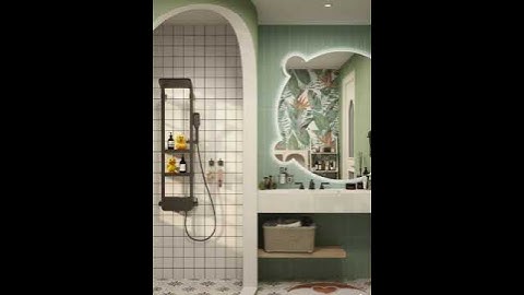 Bố trí thiết bị nhà tắm nhà vệ sinh hiện đại - tiện nghi - sang trọng xu hướng 2021 cực hot .