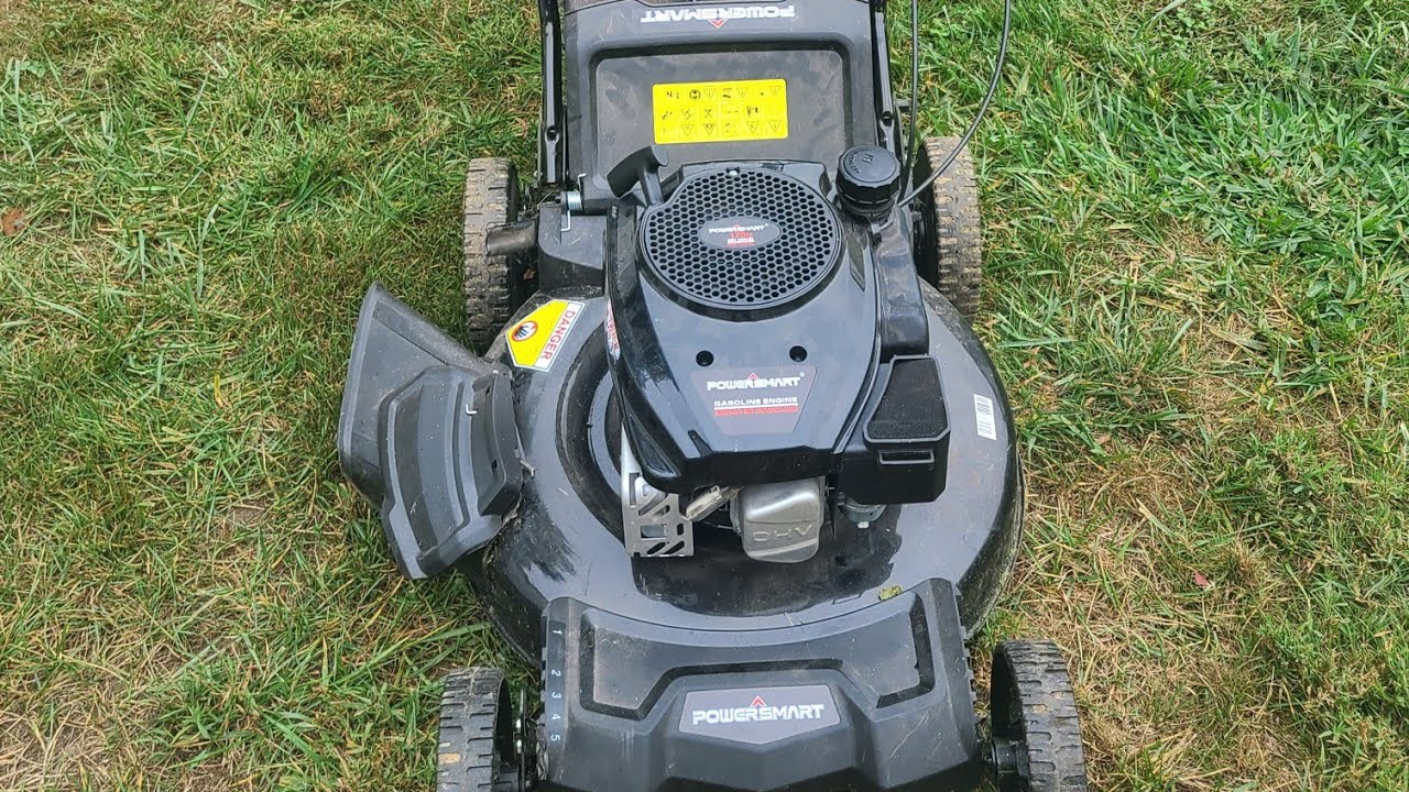 2020 PowerSmart self propelled mower rod knock. YouTube