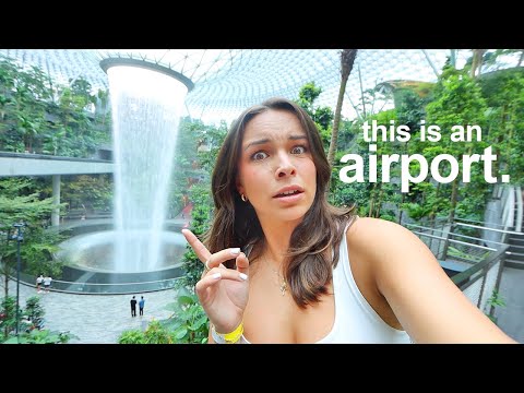 OVERNIGHT IN WORLD'S MOST LUXURIOUS AIRPORT!