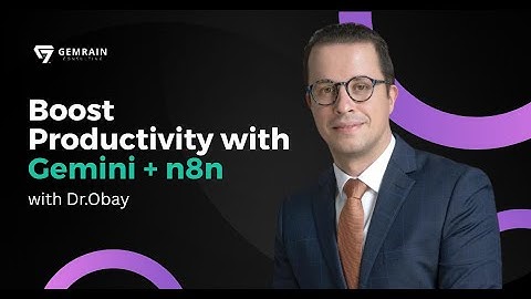 Boost Productivity with Gemini + n8n