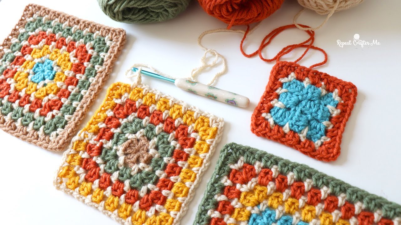 Вязание крючком блочного столбика с использованием HDC