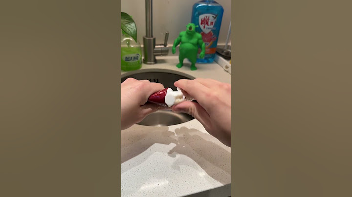 听说用这个小人牙膏头挤出来的牙膏更有味道 #玩个很新的东西 #沙雕