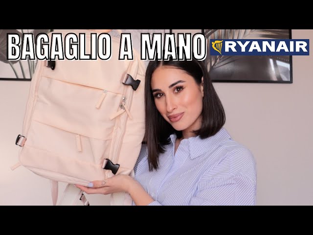 BAGAGLIO A MANO RYANAIR ✈️ Trucchi e consigli per risparmiare