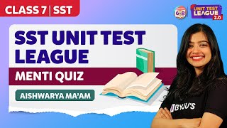 Class 7 Social Science Unit Test 2.0 (Complete Syllabus) - Menti Quiz | BYJU'S - Class 7 screenshot 2