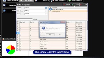 How to apply roster to the employees in ONtime?