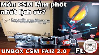 Unbox Csm Faiz Gear & Faiz Axel 2.0: Thử Thách Nhân Phẩm Ft. RTK Media. Kamen Rider Faiz 20th