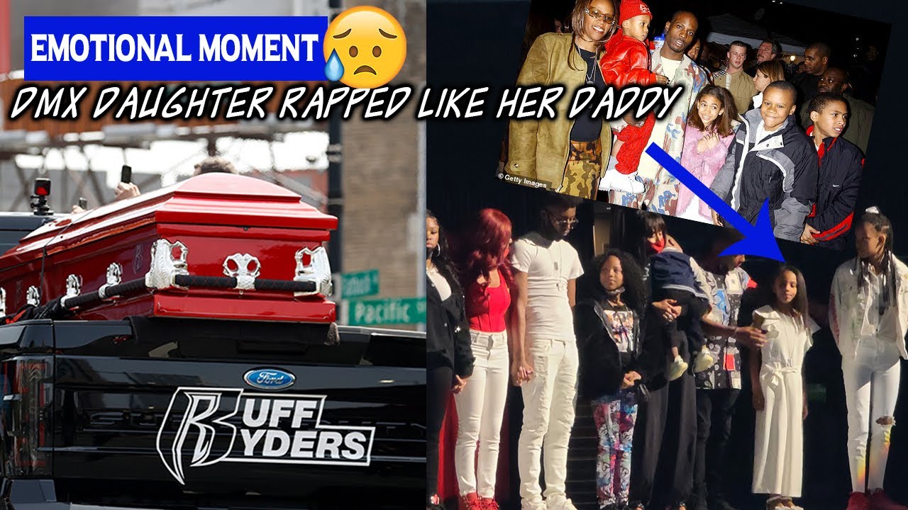 DMX Funeral: His 15 Children pay tributes as his daughter raps like him
