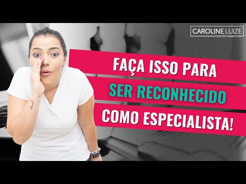 Vídeo: Como Se Tornar Um Especialista Reconhecido Em Sua área