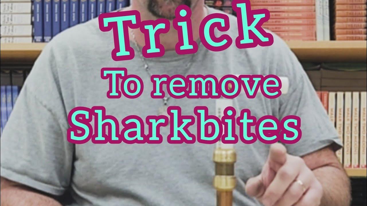 TRICK TO REMOVE SHARKBITE FITTINGS YouTube