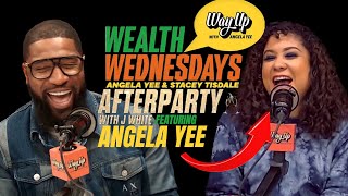 Angela Yee on Wealth Wednesdays After Party with J White