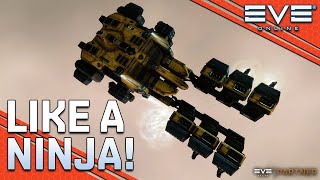 BIG ISK Gas Huffing In A 10m VENTURE!! || EVE Online