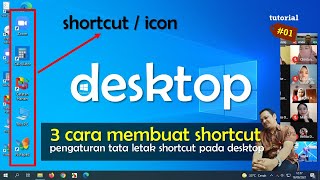 Cara Membuat Shortcut dan Mengatur Tata Letak pada Desktop Windows 10 screenshot 4