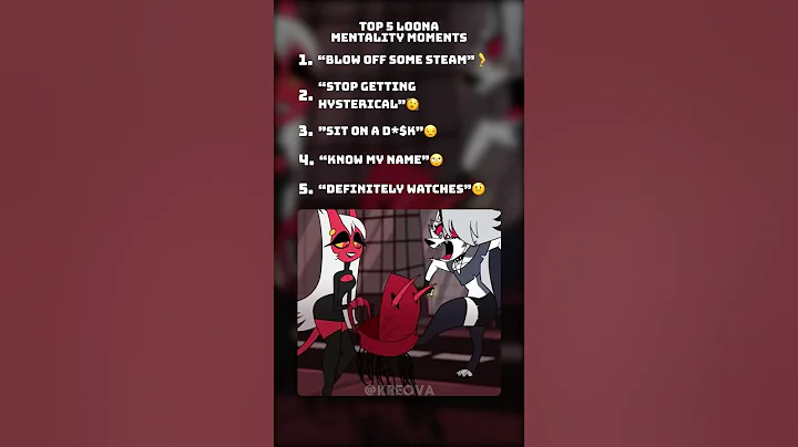 Top 5 Loona Mentality #shorts #helluvaboss #loona #edit #top5 #moments