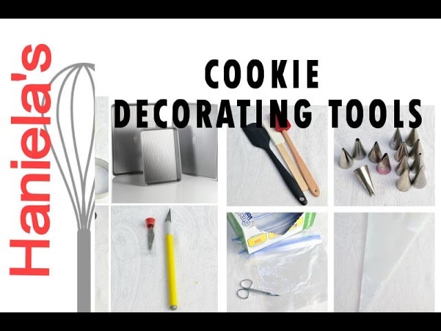 How to Decorate Baking Tools Cookies 