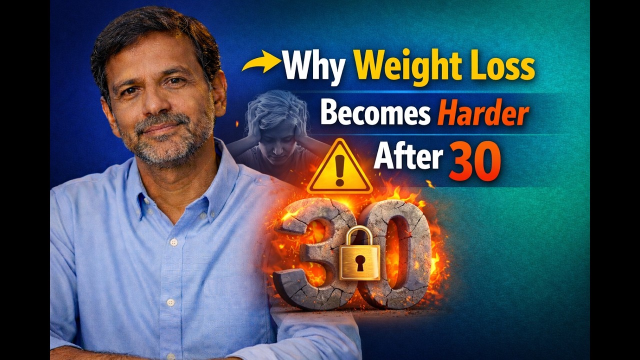 Why Weight Loss Becomes Harder After 30 - YouTube