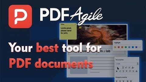 PDF Agile Tutorial  - How to Convert PDF to Editable Word Without Losing Formatting