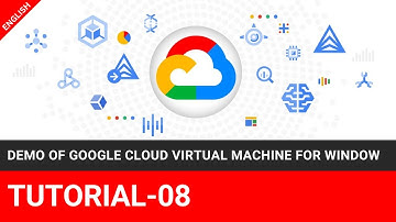 Demo of Google Cloud Virtual Machine for windows | Tutorial-8 @TheEducationByte