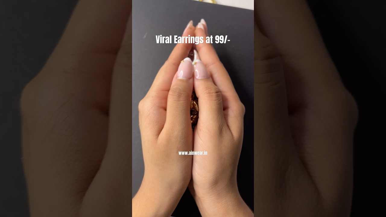 Viral Instagram Teardrop Earrings 