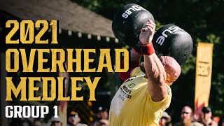 Overhead Medley | 2021 World's Strongest Man | Group One