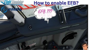 Enable The Pmdg 737 Universal Flight Tablet Use (efb) #short #pmdg737 #msfs #efb | 4K | B737-800